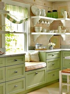 Yeşil Mutfak Dekorasyonu