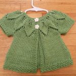 Yeşil Kız Bebek Yeleği