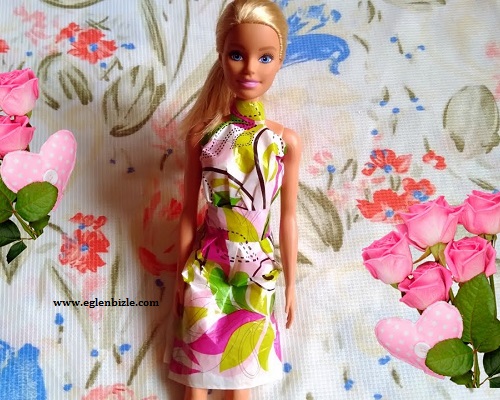 Poşetten Barbie Elbise Yapımı