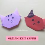 Origami Kedi Yapımı