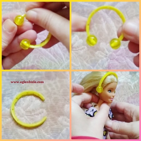 Barbie Kulaklık Yapımı Resimli Anlatım
