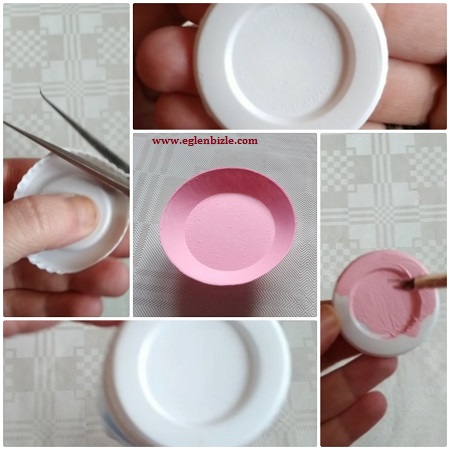 Minyatür Yemek Tabağı Yapımı Resimli Anlatım