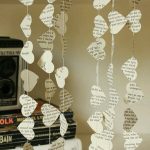 Gazete Kağıdından Kalpli Duvar Süsü Yapımı