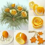 Portakal Kabuğundan Dekoratif Süs Yapımı