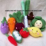 Amigurumi Sebze ve Meyve Modelleri