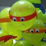 Balonla Ninja Kaplumbağa Yapımı