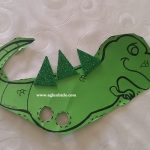 Kartondan Dinozor Parmak Kukla Yapımı