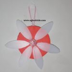 Kavanoz Kapağı ve Deterjan Kabından Dekoratif Çiçek Yapımı
