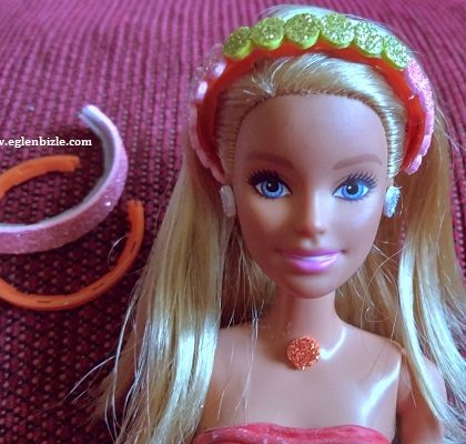 Pet Şişeden Barbie Taç Yapımı