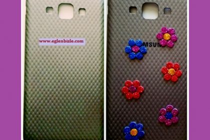 Telefon Kapağına Çiçek Süslemesi Yapımı