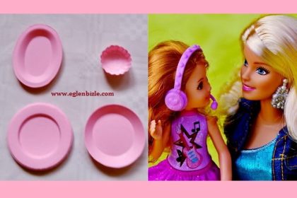 Barbie için Minyatür Tabak Yapımı